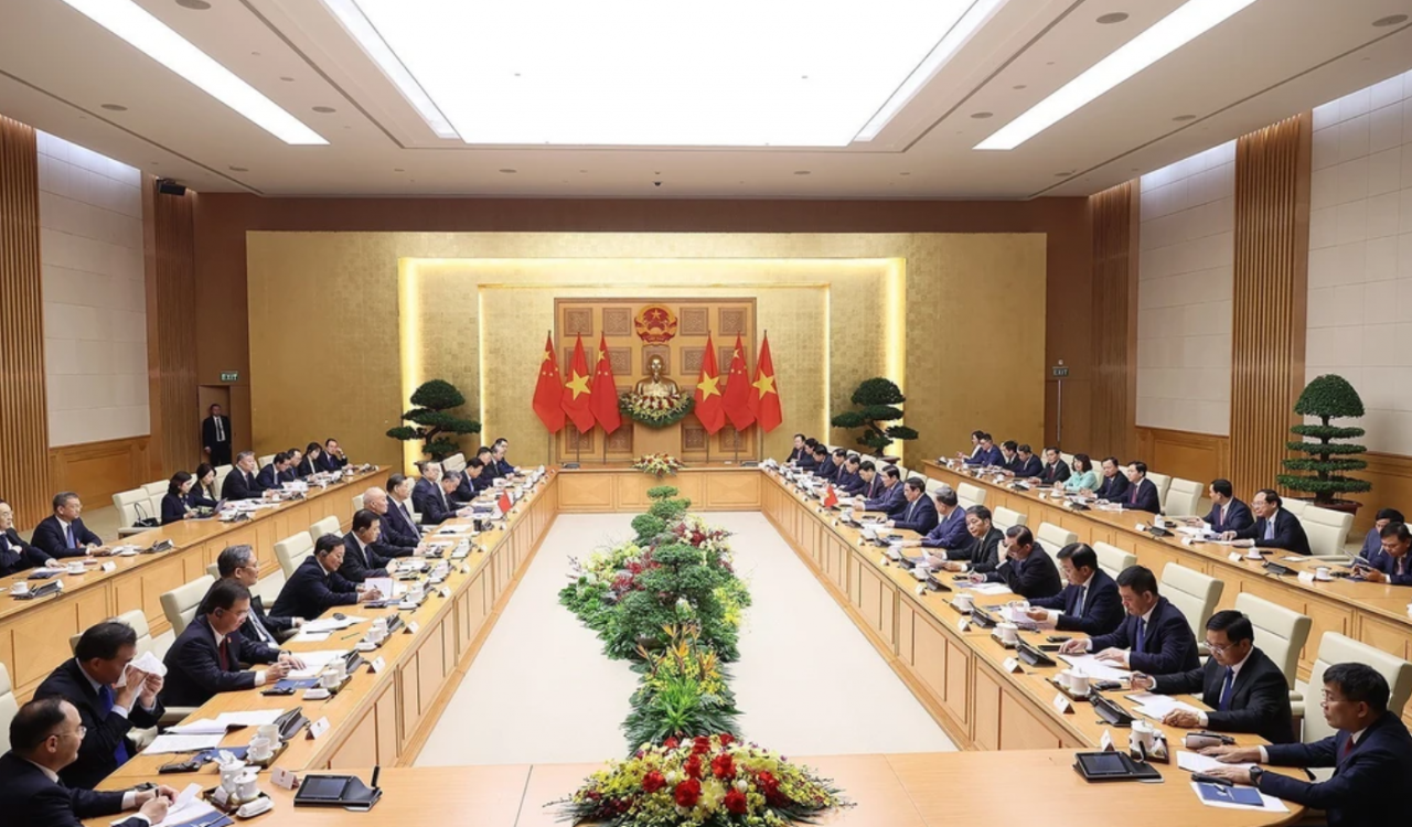 Thủ tướng Chính phủ Phạm Minh Chính hội kiến Tổng Bí thư, Chủ tịch nước Trung Quốc Tập Cận Bình
