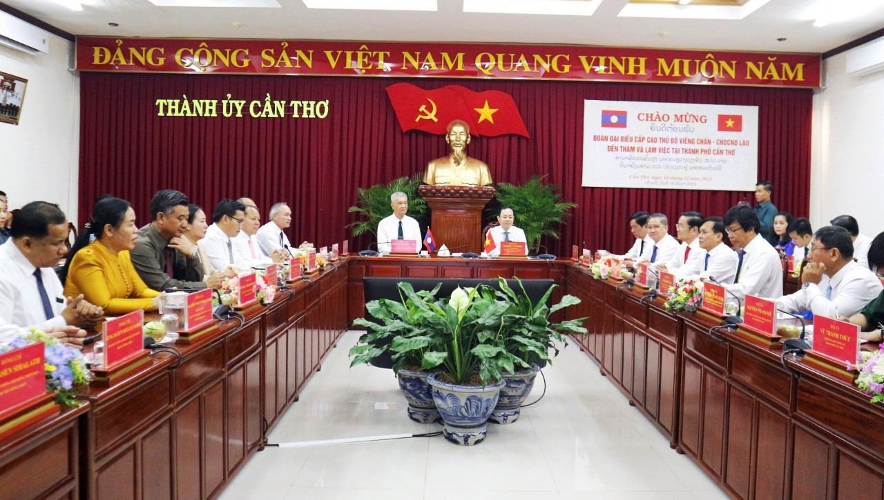 Thúc đẩy hợp tác lĩnh vực nông nghiệp giữa Cần Thơ - Thủ đô Viêng Chăn (Lào)