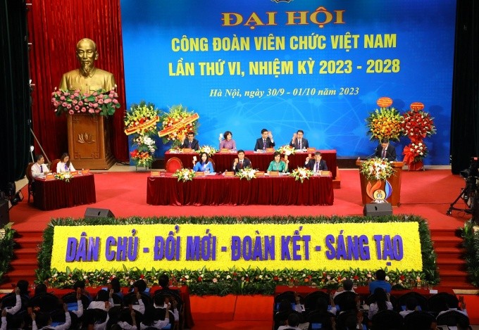 Đại hội Công đoàn Viên chức Việt Nam lần thứ VI, nhiệm kỳ 2023 - 2028.