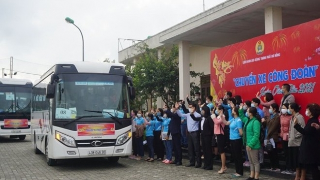 Hỗ trợ 3 chuyến bay miễn phí đưa công nhân về đón Tết Nguyên Đán