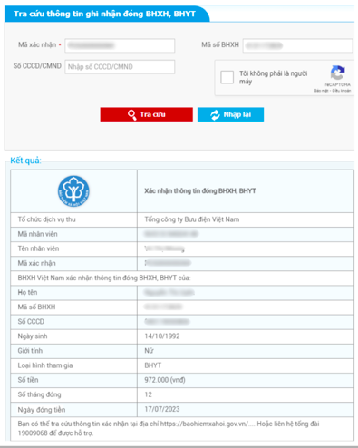 Hướng dẫn tra cứu thông tin đóng BHXH, BHYT tự nguyện tại các tổ chức thu