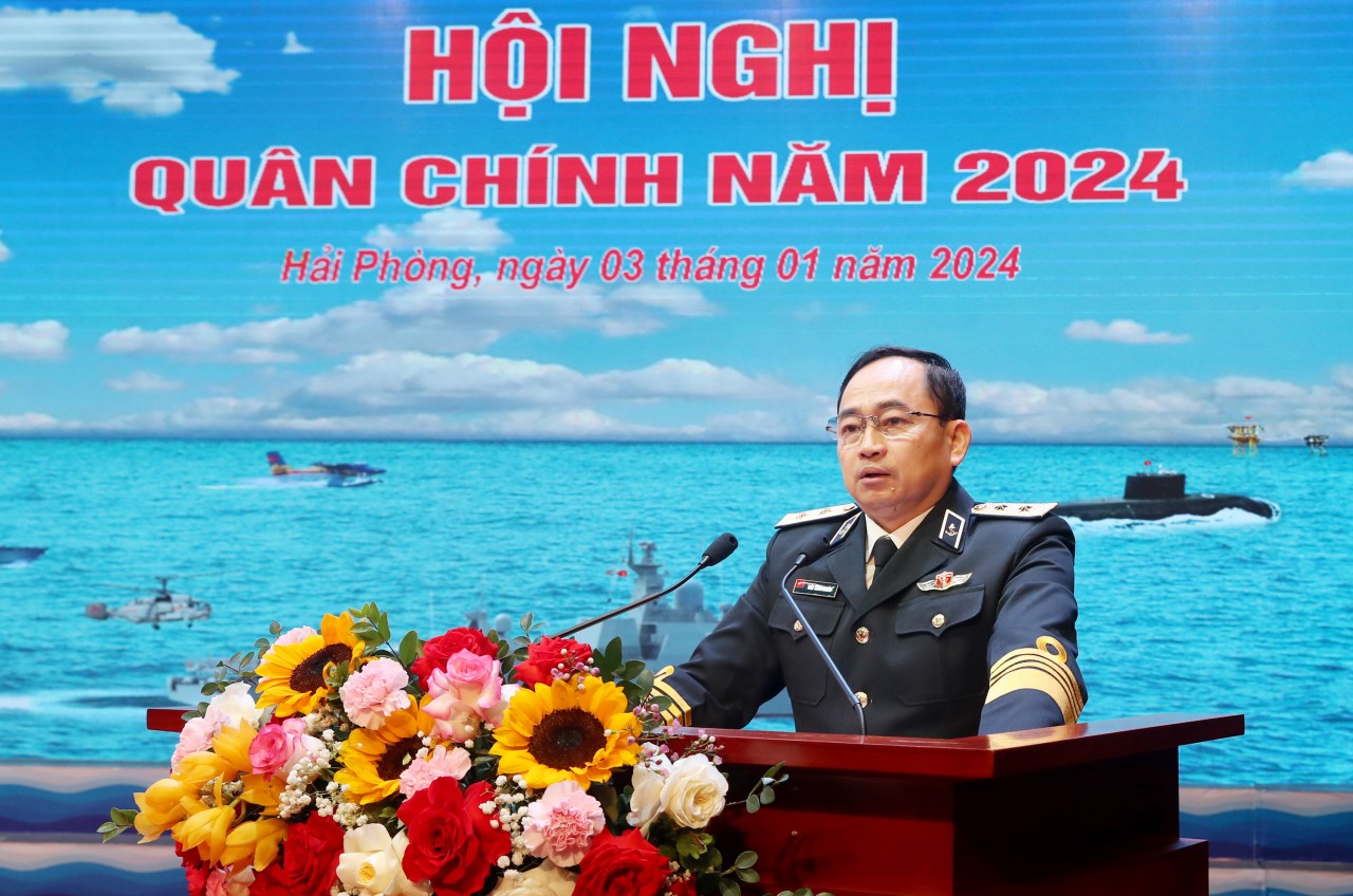 Hội nghị quân chính Quân chủng Hải quân năm 2024