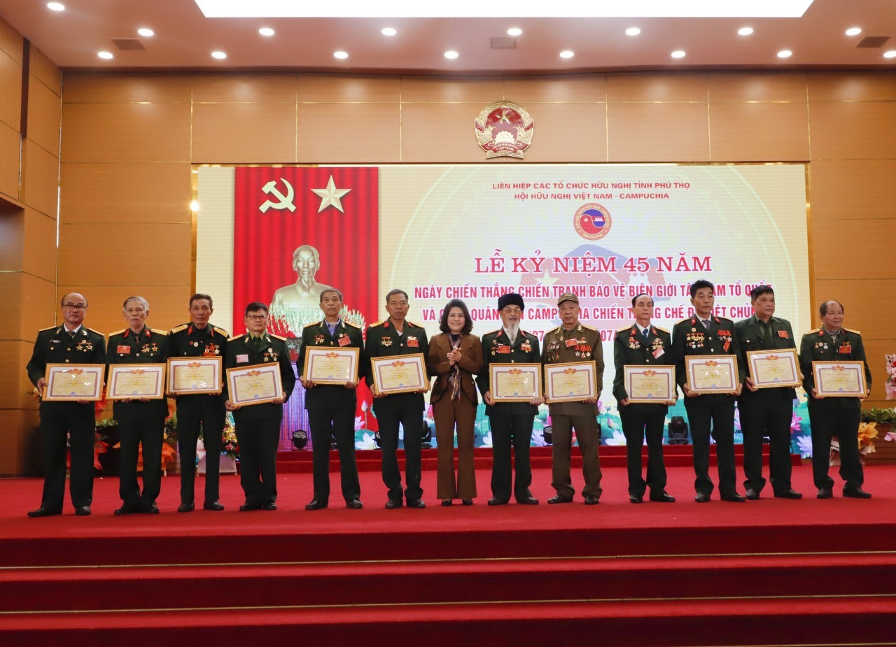 Hội hữu nghị Việt Nam - Campuchia tỉnh Phú Thọ cần thu hút các Hội viên trẻ tham gia củng cố quan hệ hữu nghị giữa hai nước