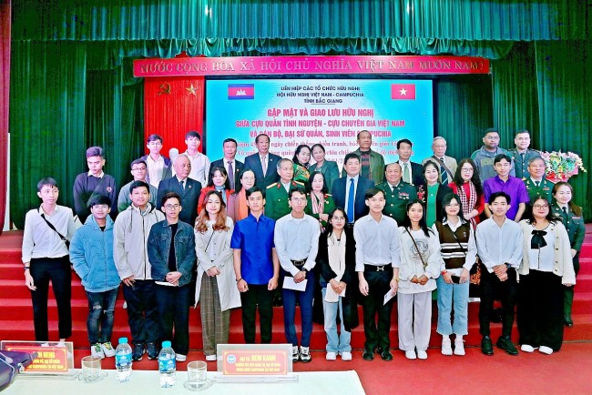 Kết nối thế hệ trẻ Việt Nam - Campuchia qua những hoạt động chung