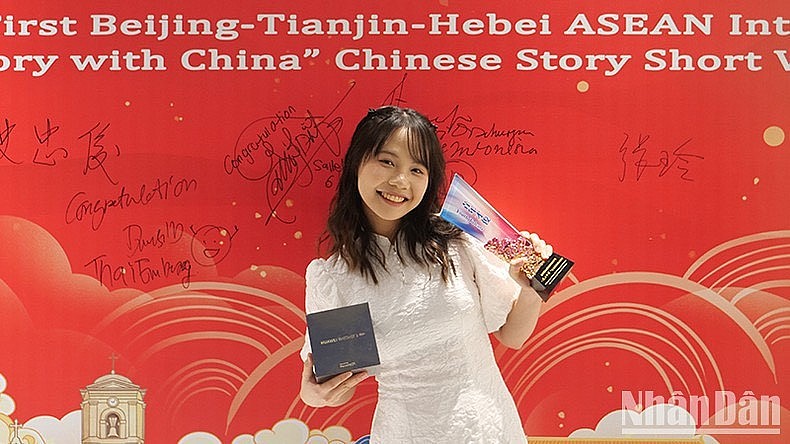 Lưu học sinh Việt Nam đạt nhiều giải thưởng tại Cuộc thi sáng tác video ngắn ở Trung Quốc