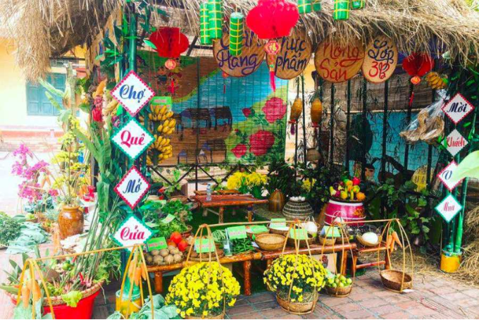Tết 2024: Ý tưởng trang trí Tết trường mầm non ấn tượng nhất