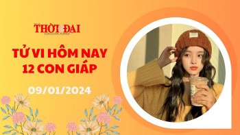 Tử vi hôm nay 12 con giáp 9/1/2024: Tý tài lộc kéo về ầm ầm