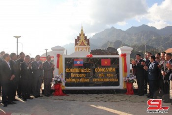 Tỉnh Sơn La và Xaysomboun khánh thành Công viên hữu nghị