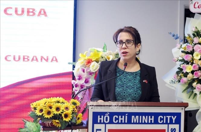 Bà Ariadne Feo Labrada, Tổng Lãnh sự Cộng hòa Cuba tại thành phố Hồ Chí Minh. (Ảnh: TTXVN)