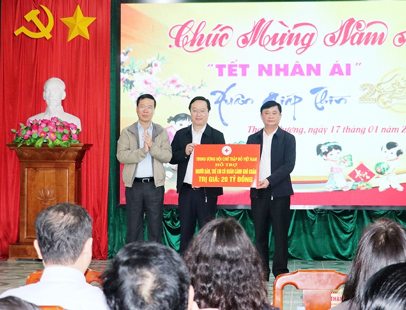 Hơn 107 tỷ đồng đăng ký ủng hộ cho Chương trình “Tết vì người nghèo - Giáp Thìn năm 2024” tại Nghệ An