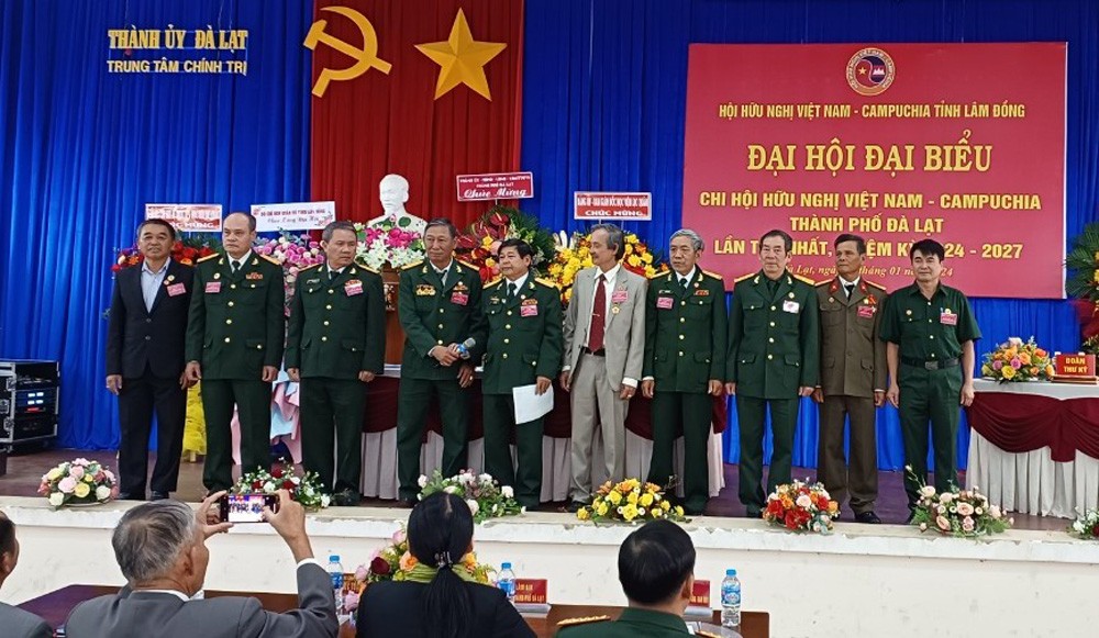 Đại hội lần thứ nhất Chi hội Hữu nghị Việt Nam - Campuchia thành phố Đà Lạt