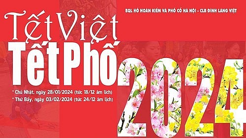 Phong vị “Tết phố” của đất Kinh kỳ qua "Tết Việt - Tết phố 2024"