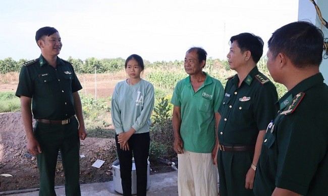 Bộ đội Biên phòng Bình Phước xây dựng nền biên phòng toàn dân vững mạnh