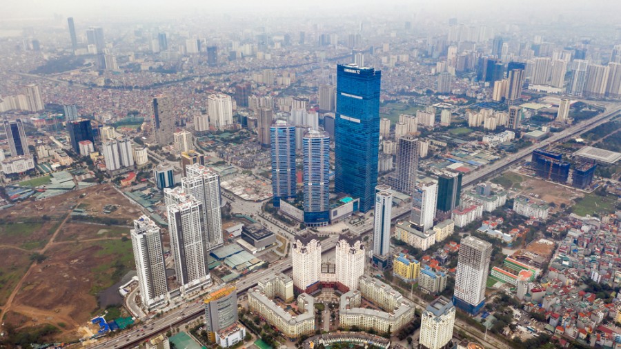 Thu từ kinh doanh bất động sản ở Hà Nội tăng mạnh