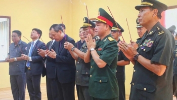 Khánh thành nhà thờ liệt sỹ quân tình nguyện Việt Nam tại Campuchia