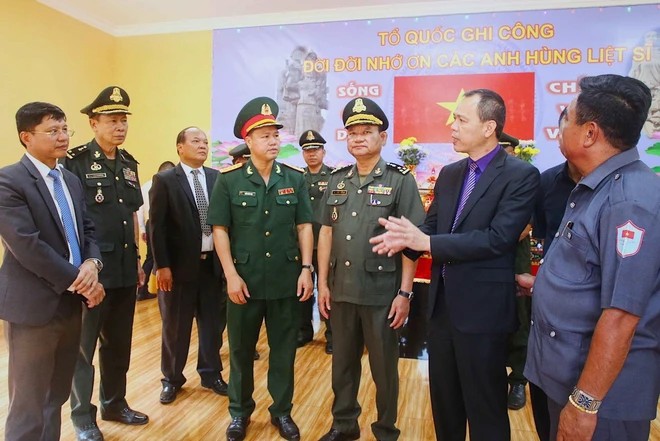 Khánh thành nhà thờ Liệt sỹ quân tình nguyện Việt Nam tại Campuchia