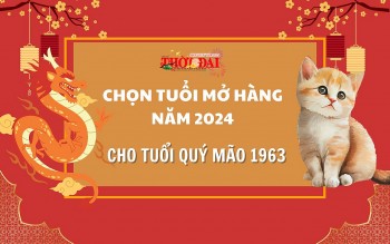 Tuổi mở hàng năm 2024 cho người tuổi Quý Mão 1963