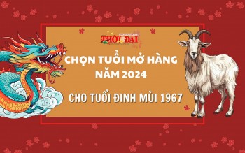 Tuổi mở hàng năm 2024 cho người tuổi Đinh Mùi 1967