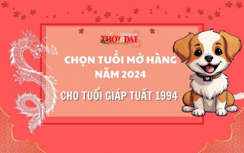 Tuổi mở hàng năm 2024 cho người tuổi Giáp Tuất 1994