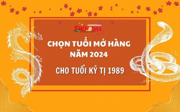 Tuổi mở hàng năm 2024 cho người tuổi Kỷ Tị 1989