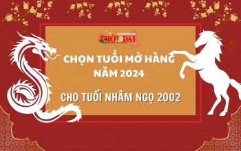 Tuổi mở hàng năm 2024 cho người tuổi Nhâm Ngọ 2002