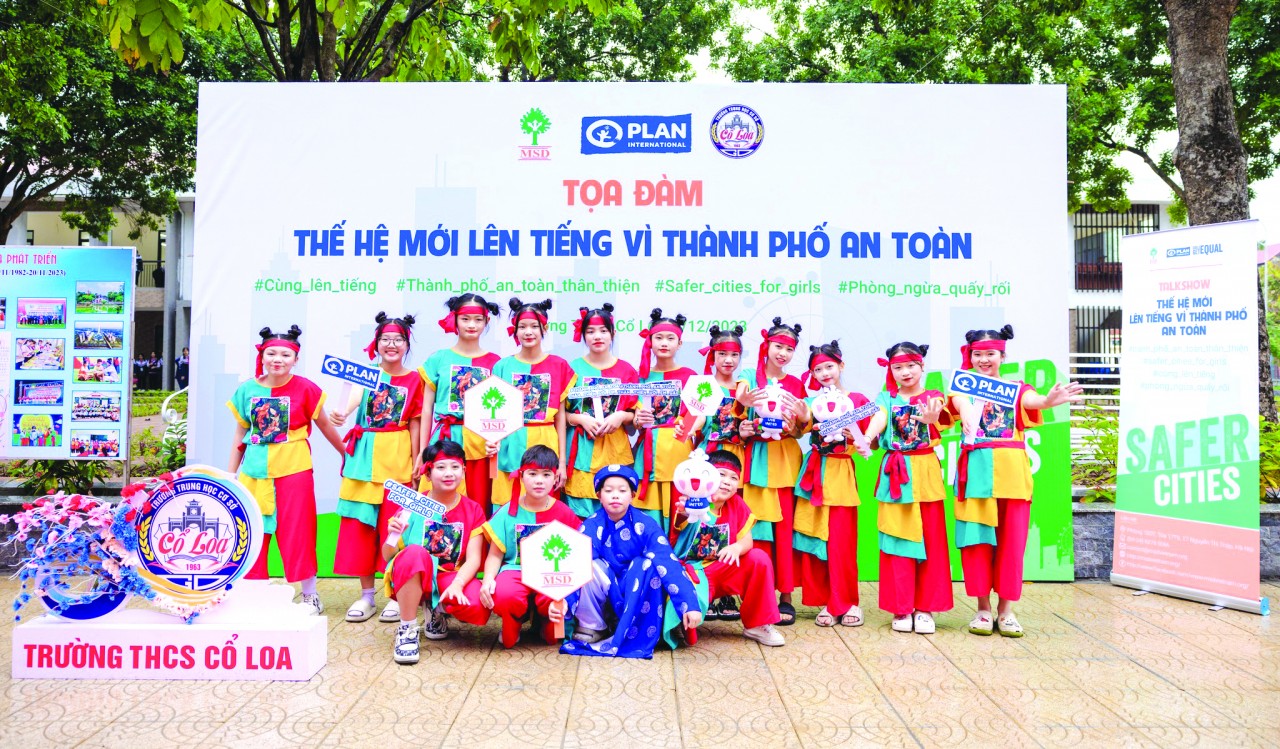 Plan International Vietnam: Góp phần xây dựng một thành phố an toàn