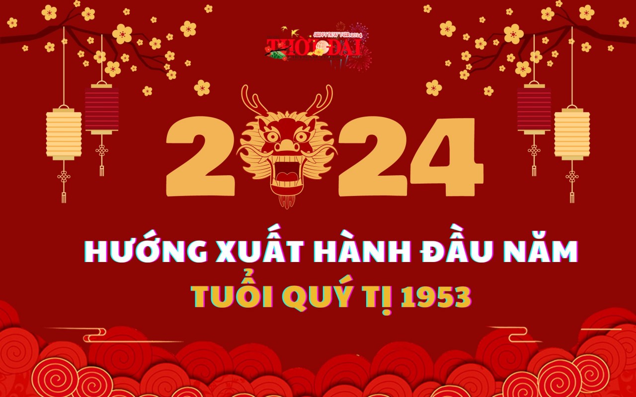 Ngày giờ hướng xuất hành năm 2024 cho người tuổi Quý Tị 1953