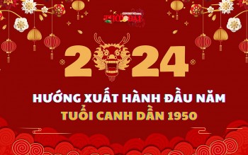 Ngày giờ hướng xuất hành năm 2024 cho người tuổi Canh Dần 1950