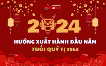 Ngày giờ hướng xuất hành năm 2024 cho người tuổi Quý Tị 1953