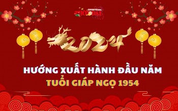 Ngày giờ hướng xuất hành năm 2024 cho người tuổi Giáp Ngọ 1954