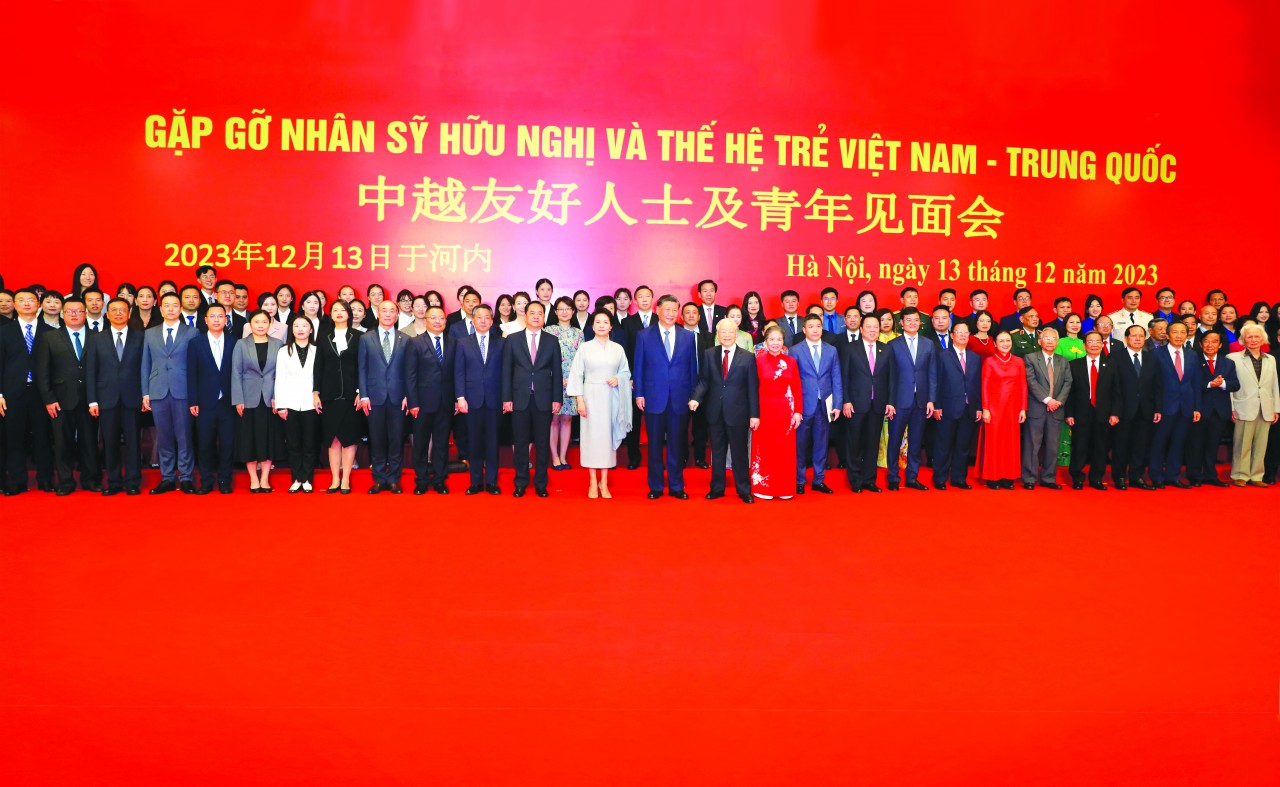 Sự kiện “Gặp gỡ nhân sỹ hữu nghị và thế hệ trẻ Việt Nam - Trung Quốc” với sự tham dự của Tổng Bí thư, Chủ tịch nước Cộng hòa nhân dân