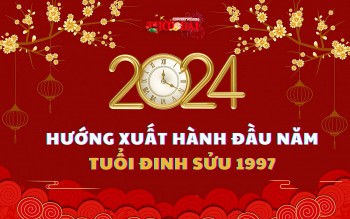 Ngày giờ hướng xuất hành năm 2024 cho người tuổi Đinh Sửu 1997