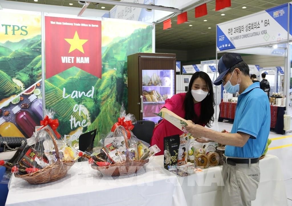 Nông sản Việt tham gia sự kện quảng bá tại hàn Quốc 