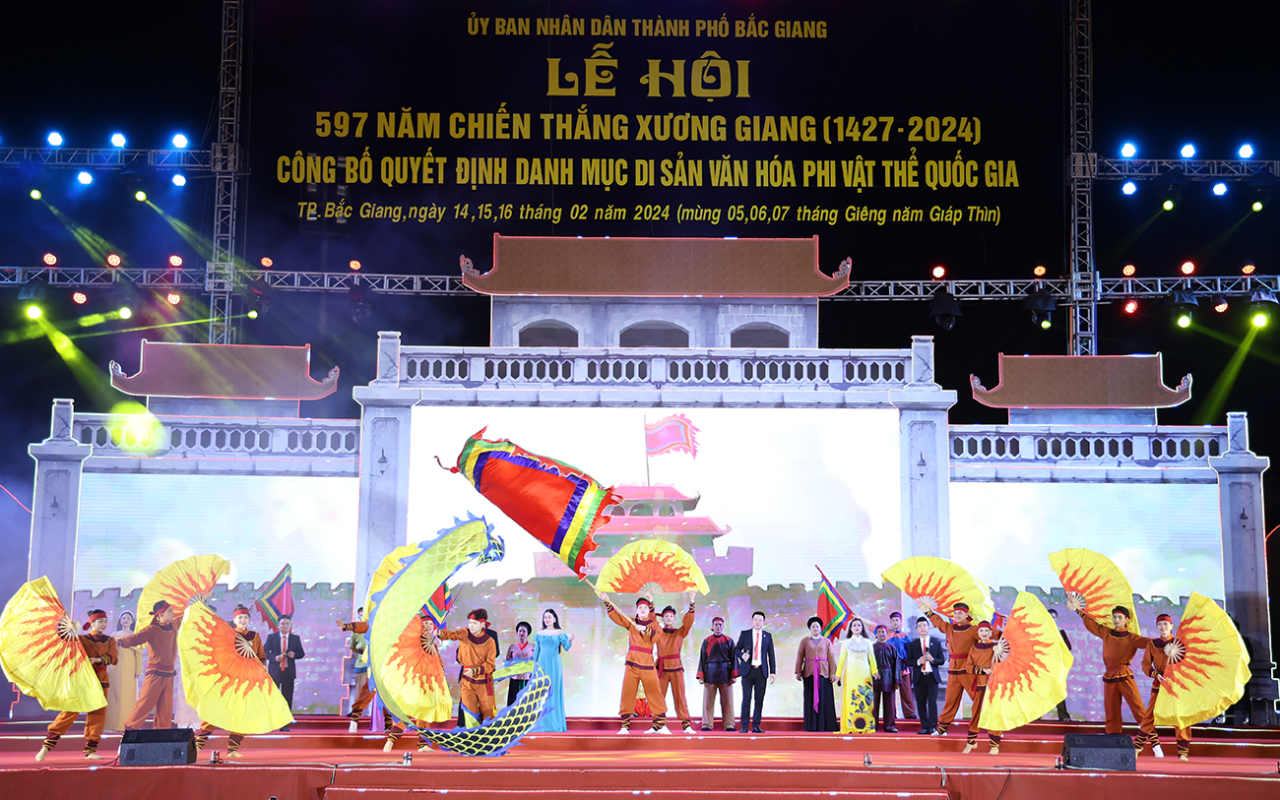 Lễ hội Xương Giang là di sản văn hóa phi vật thể quốc gia