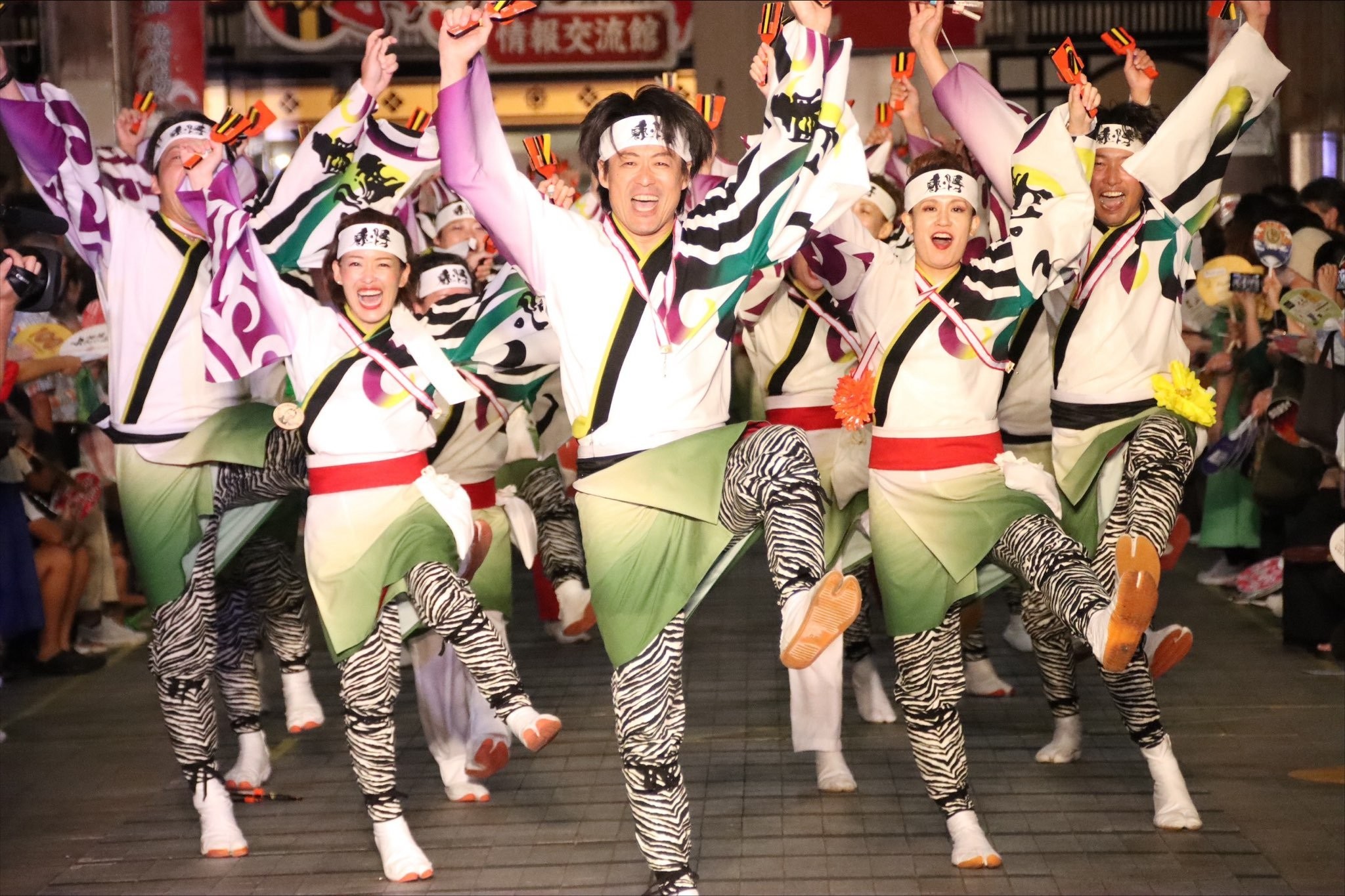 Aki Toujin, một nhóm Yosakoi chuyên nghiệp tại Nhật Bản sẽ tham gia biểu diễn tại Lễ hội Nhật - Việt lần thứ 9. (Ảnh: BTC)