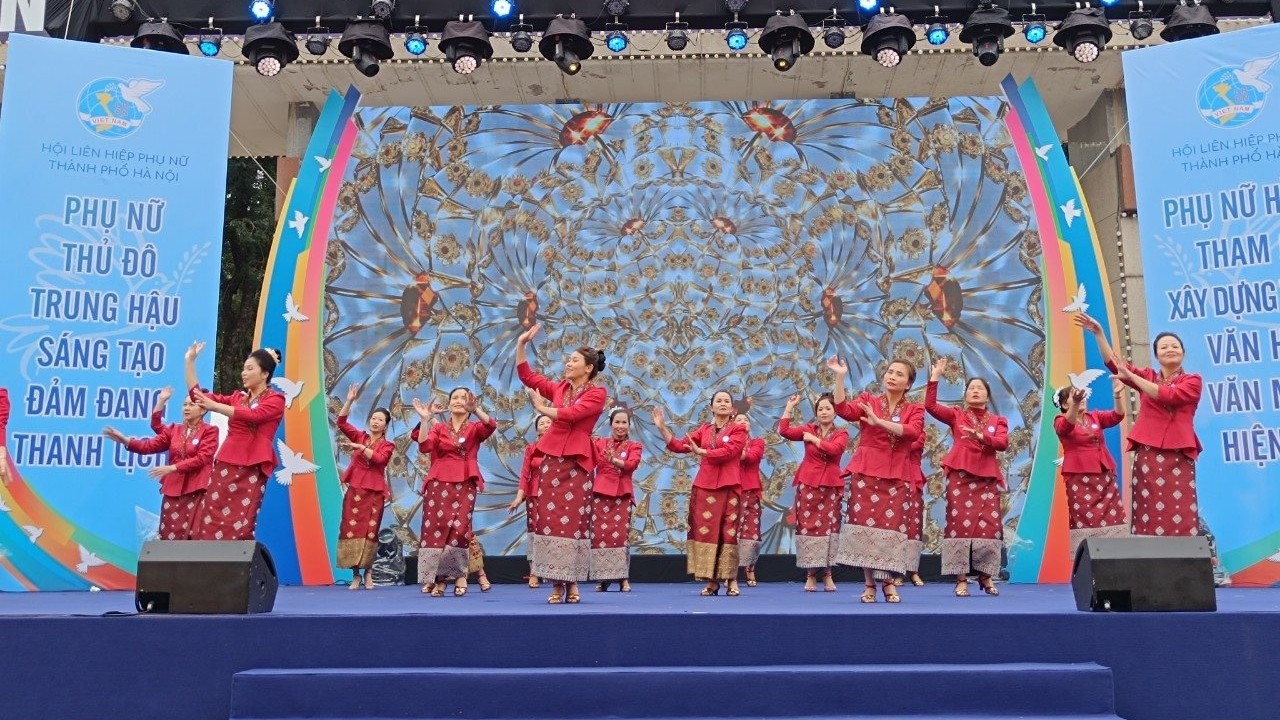 Festival “Phụ nữ Thủ đô vì hòa bình, phát triển” năm 2024: Lan tỏa văn hóa truyền thống của Hà Nội và các nước