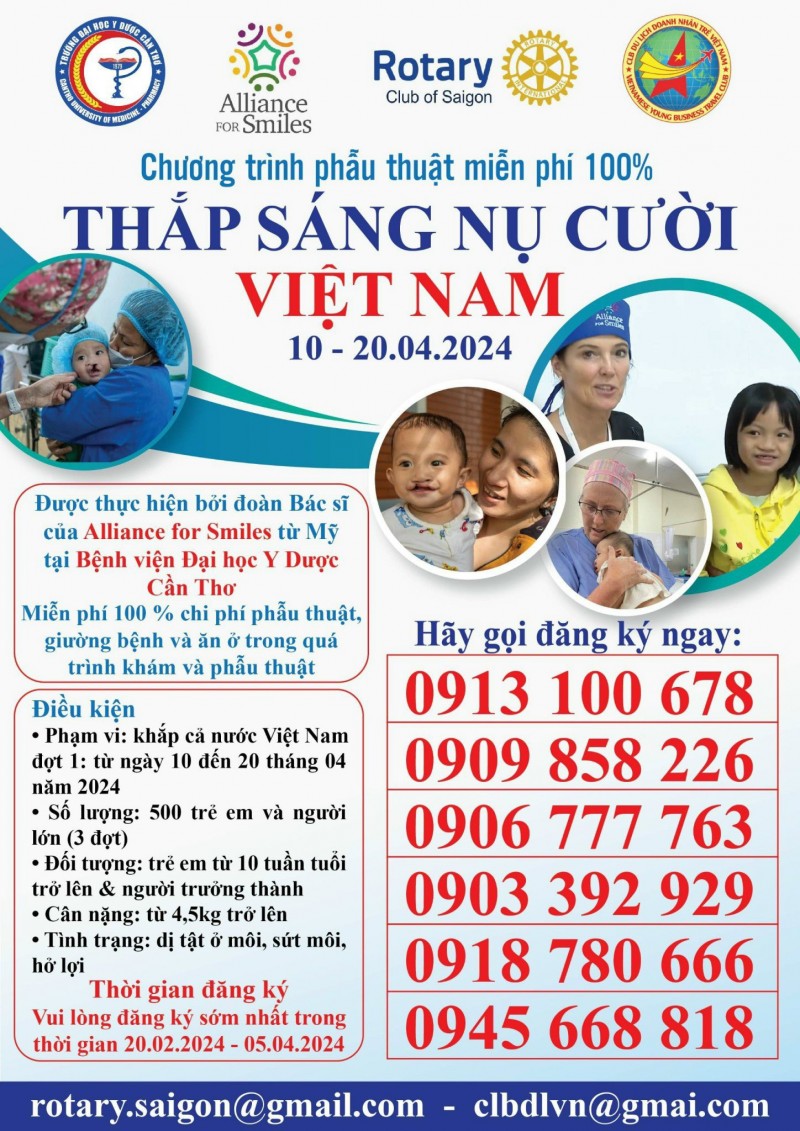 "Thắp sáng nụ cười Việt Nam"