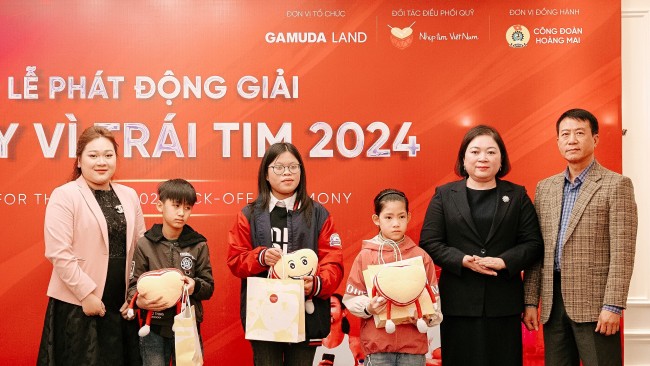 Khởi động sự kiện gây quỹ từ thiện "Chạy vì trái tim" 2024