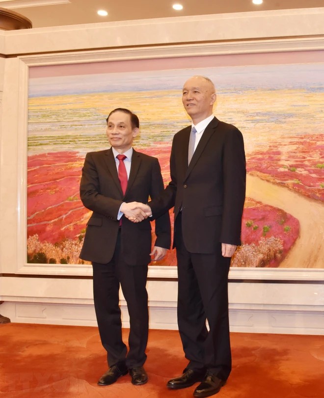Trưởng ban Đối ngoại TW hội kiến các lãnh đạo cấp cao Đảng Cộng sản Trung Quốc