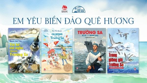 Tái bán 4 cuốn sách cho thiếu nhi về biển đảo Việt Nam