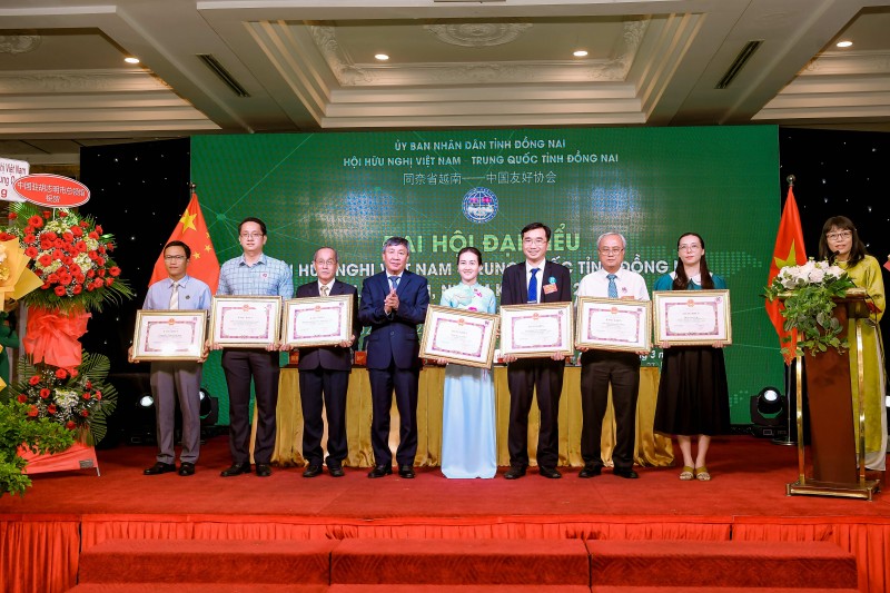 Hội hữu nghị Việt Nam - Trung Quốc tỉnh Đồng Nai phát huy vai trò cầu nối công tác hòa bình, đoàn kết, hữu nghị.