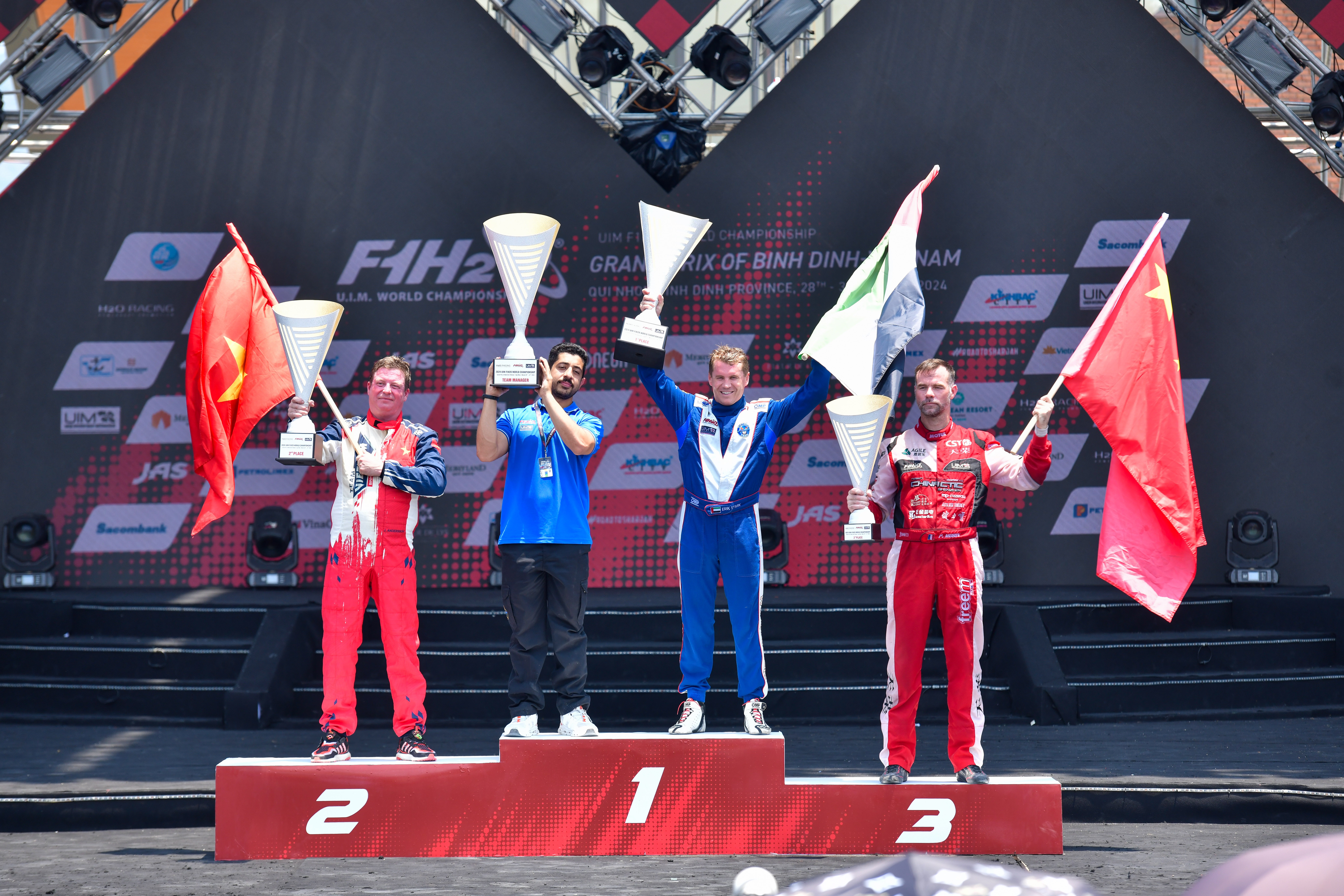 Bình Định tổ chức thành công giải Vô địch thế giới thuyền máy nhà nghề UIM F1H2O
