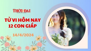 Tử vi hôm nay 12 con giáp 14/4/2024: Tỵ vận trình sa sút Mùi sự nghiệp lên hương