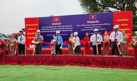 Bình Định xây dựng hai công trình hữu nghị tặng Salavan và Sekong (Lào)