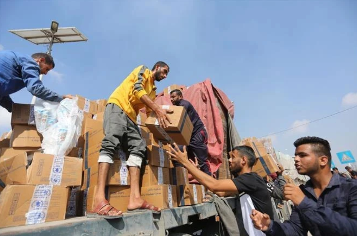 Các hoạt động cứu trợ nhân đạo do UNRWA thực hiện tại dải Gaza.