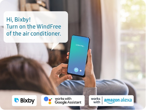 Convenient access to your WindFree™ Air Conditioner with SmartThings