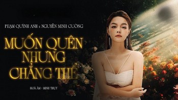 loi bai hat lyrics muon quen nhung chang the pham quynh anh