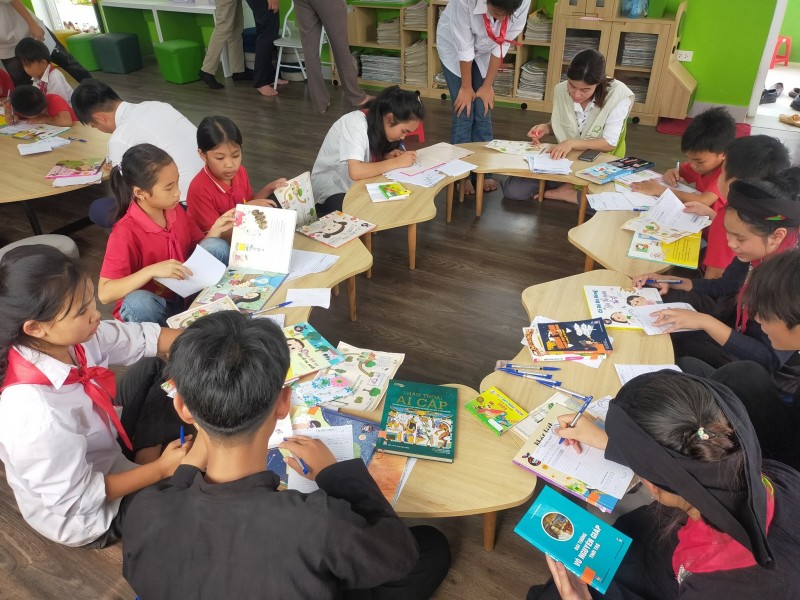 Tưng bừng ngày hội đọc sách tại huyện Quang Bình, Hà Giang
