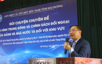 Liên hiệp các tổ chức hữu nghị tỉnh Hải Dương tổ chức nói chuyện chuyên đề về chính sách đối ngoại