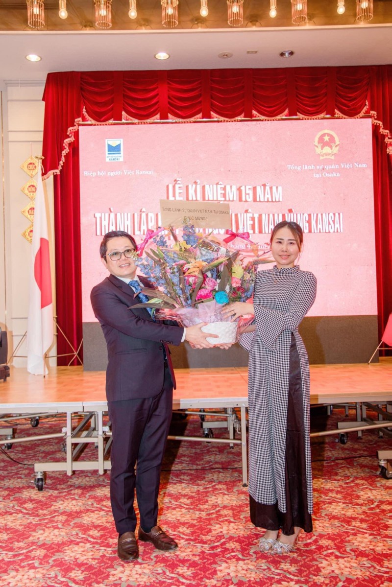 Kỉ niệm 15 năm thành lập Hiệp hội người Việt Nam vùng Kansai